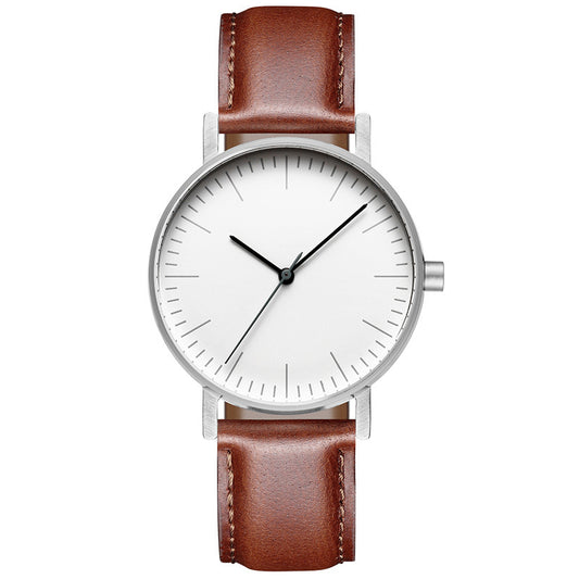 Classic Leather Wristwatch