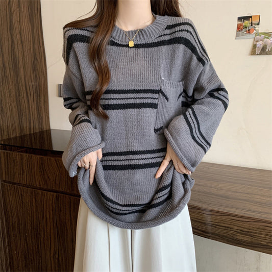 Lazy Sweater with Pocket