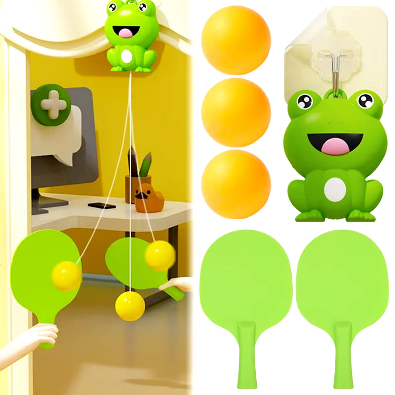 Hanging Suspended Table Tennis Trainer Visual Exercise Portable Hanging Ping Pong Ball Toy Ping Pong Ball Trainer for Kids Child