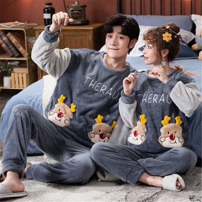 Velvet Couple Pajamas