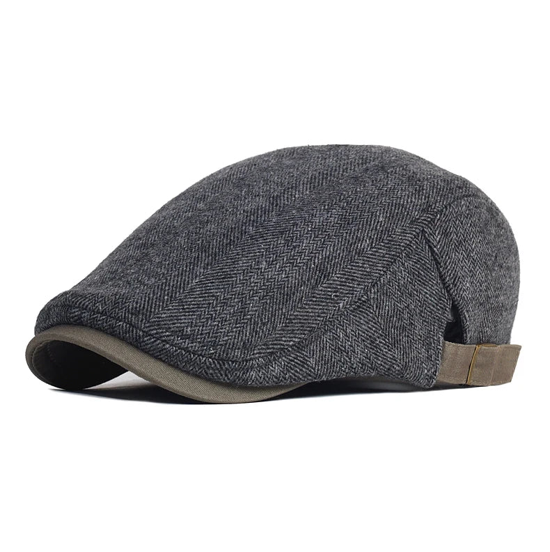 Wool Newsboy Cap