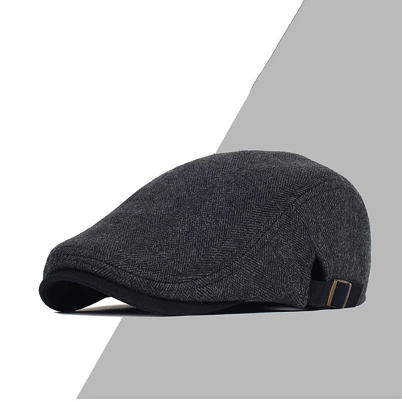 Wool Newsboy Cap