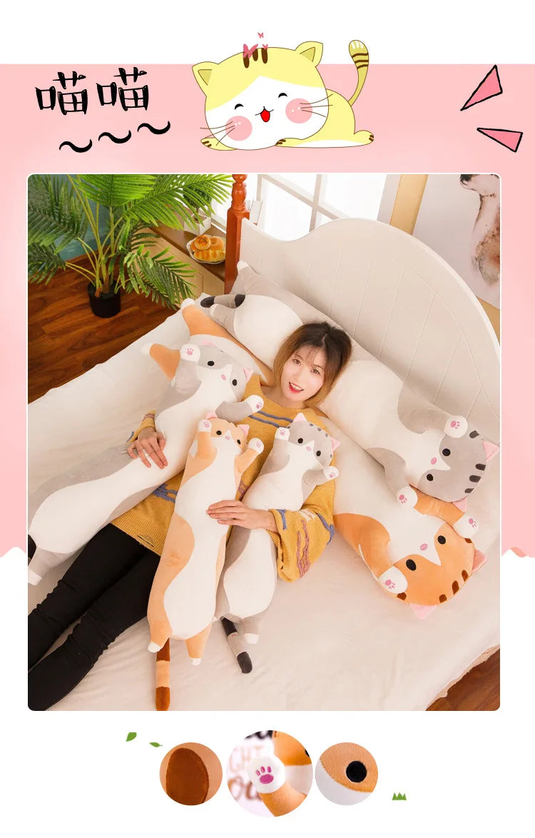 Kawaii Cat Plush Toy