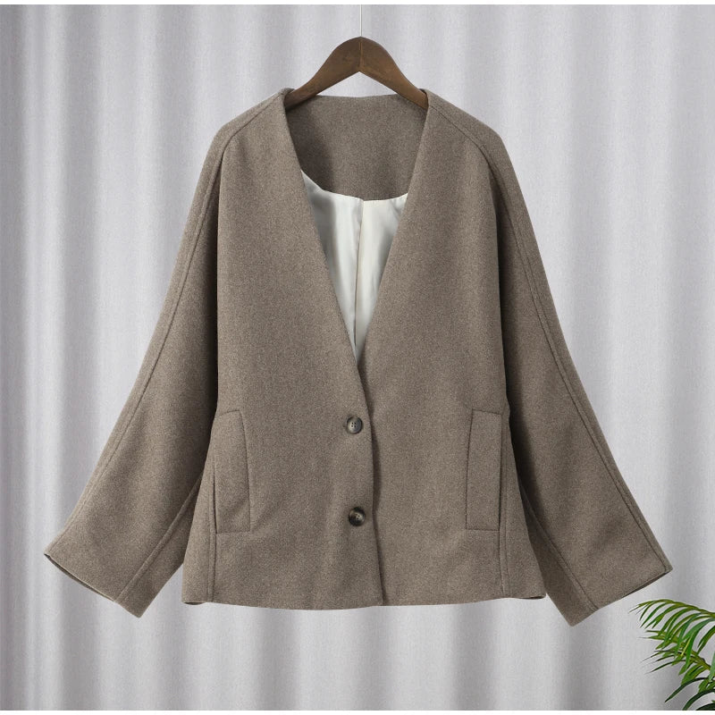 Vintage Loose Fit Blazer Coat