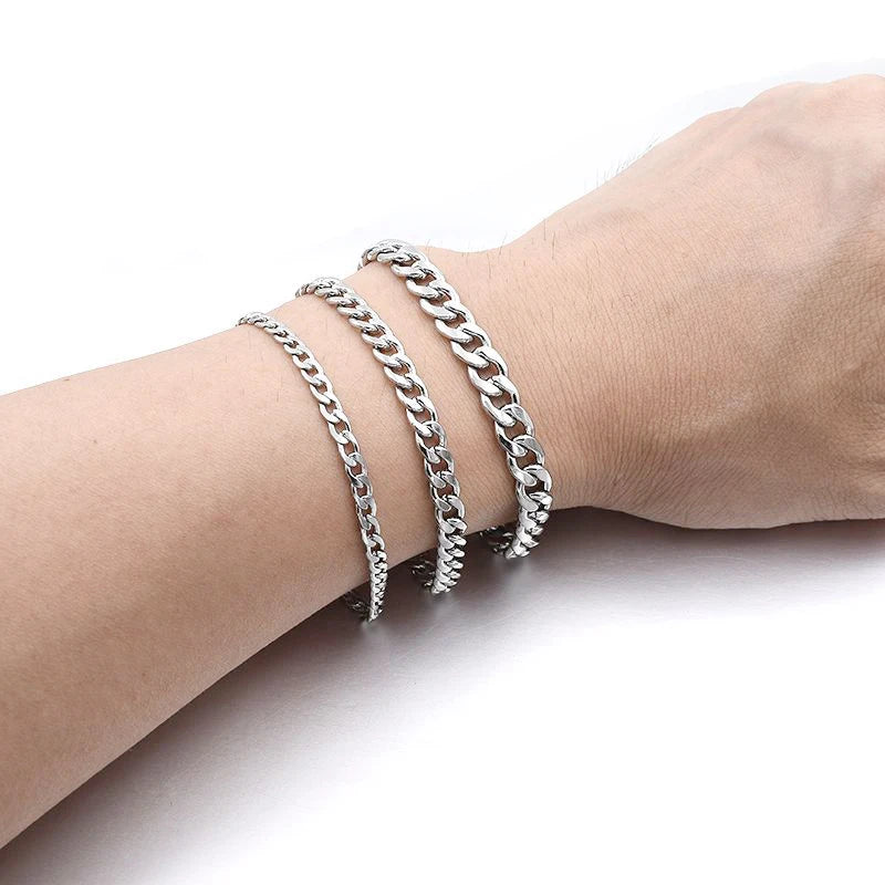 Curb Cuban Chain Bracelet