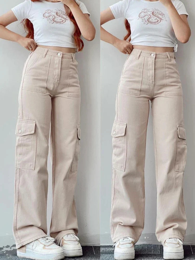 Cargo Wide Leg Pants