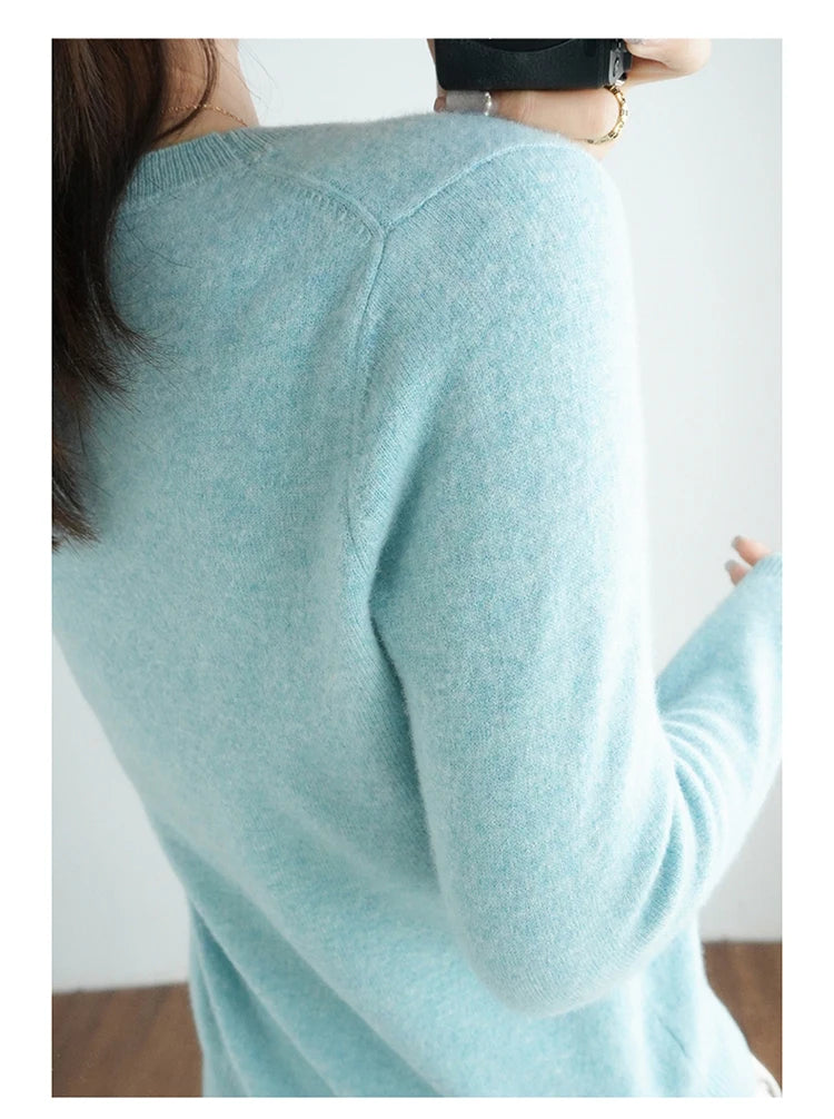 Cashmere Crew Neck Sweater