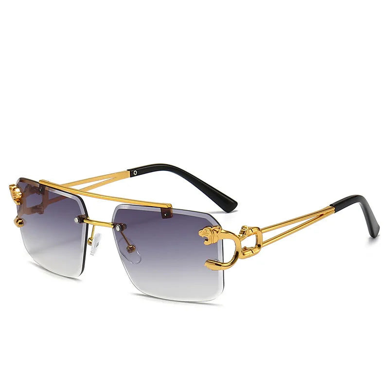 Rimless Square Luxury Sunglasses