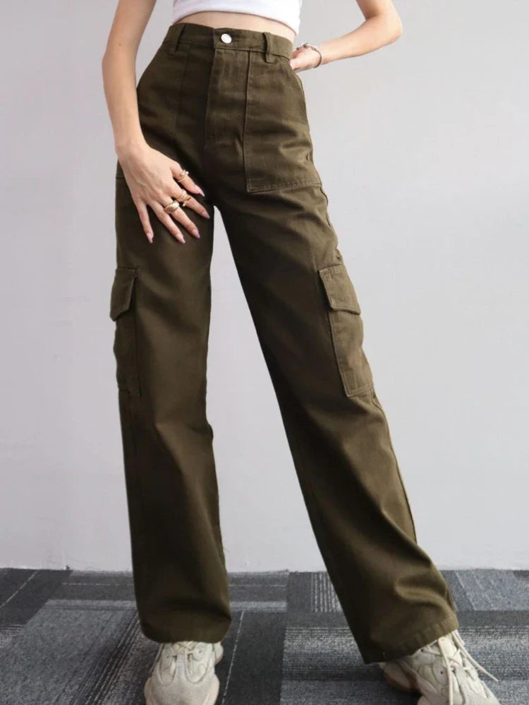 Cargo Wide Leg Pants