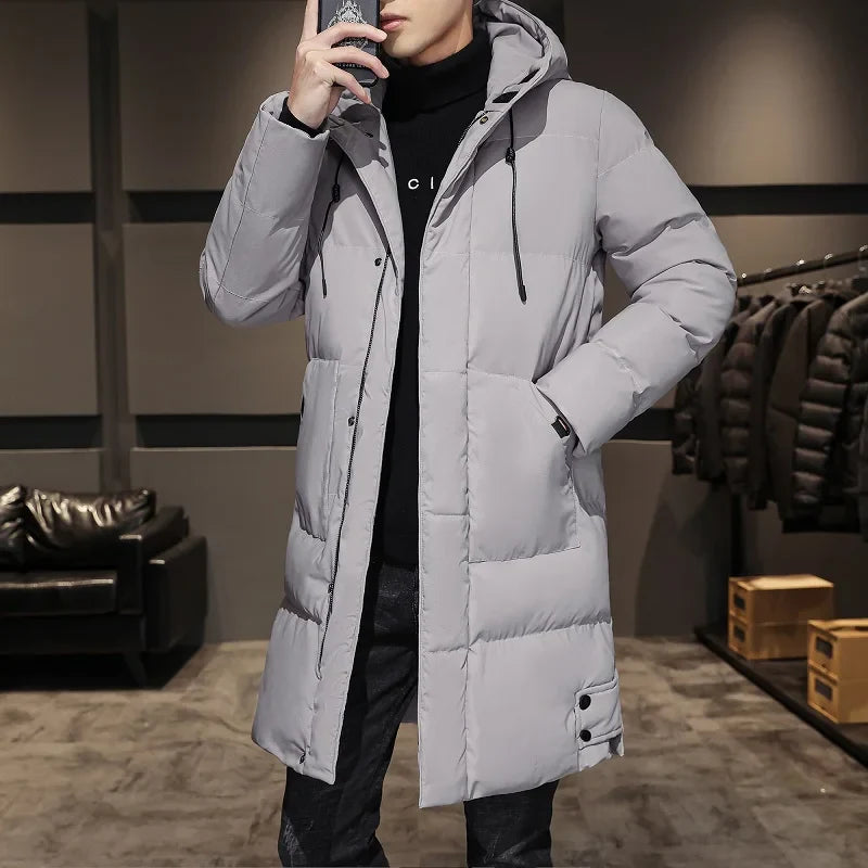 Cotton-Padded Long Coat