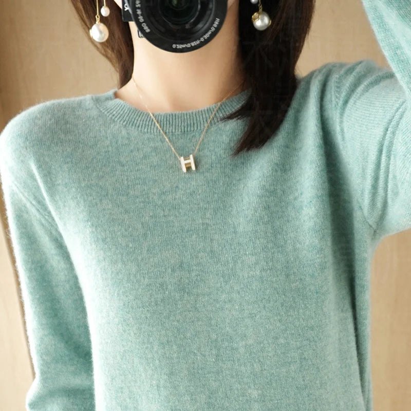 Cashmere Crew Neck Sweater