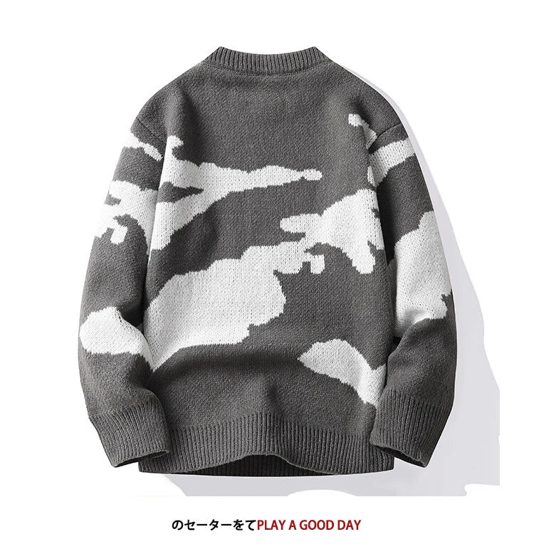 Cloud Pattern Sweater