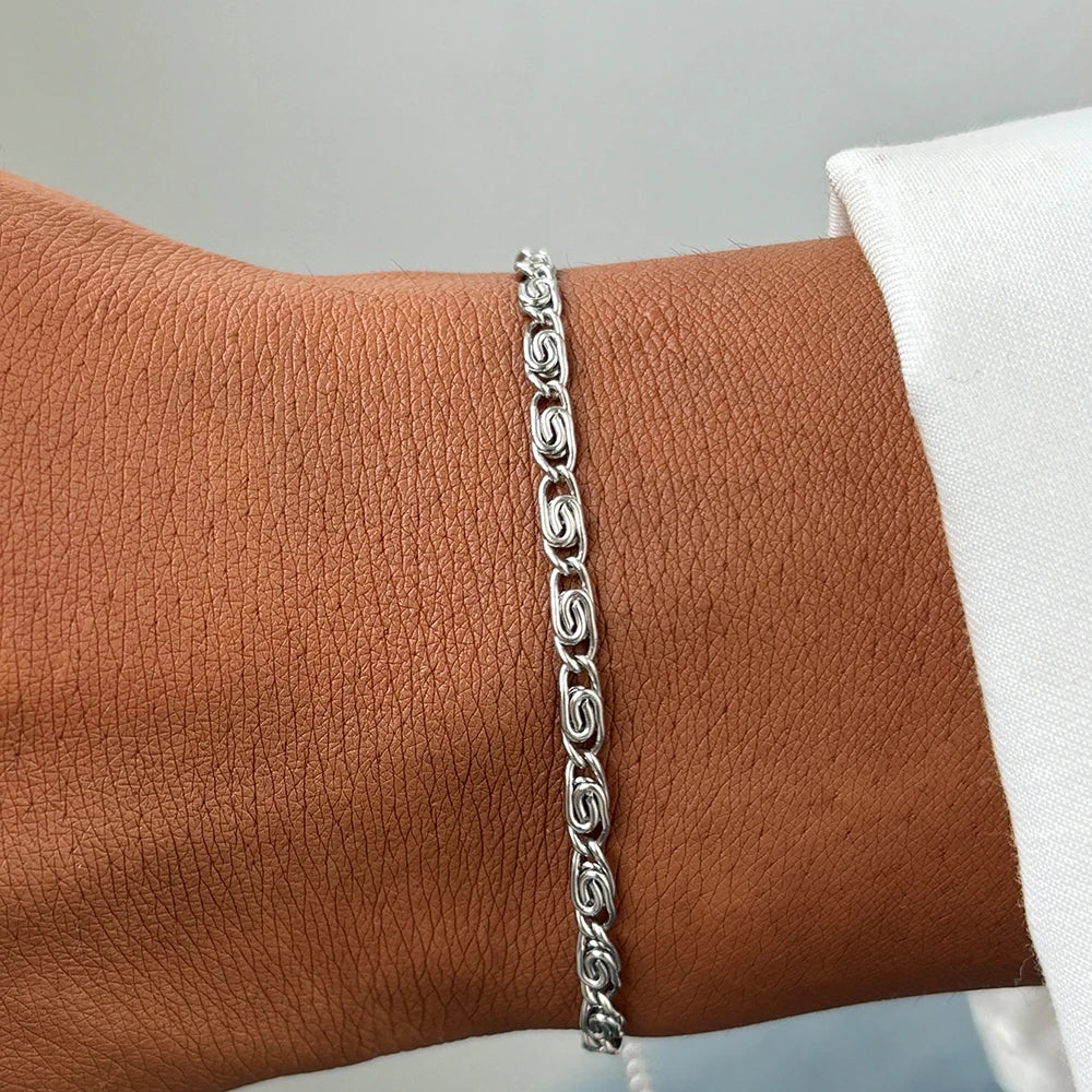 Sleek Stainless Steel Bracelet