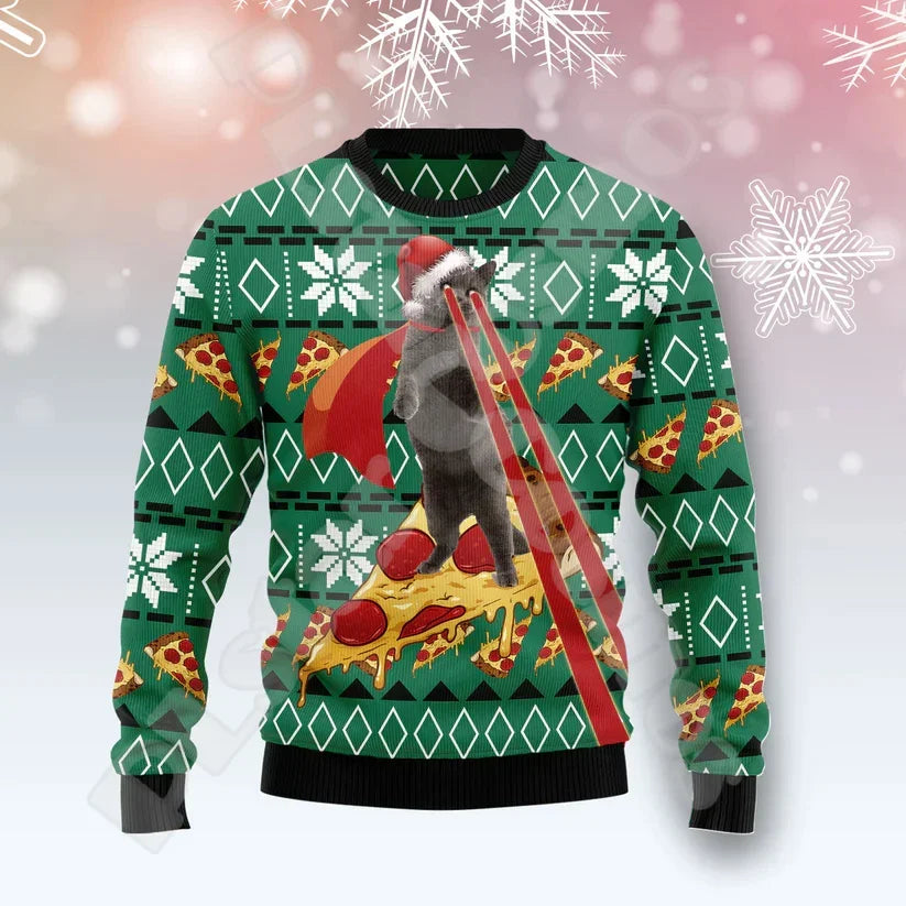 Halloween Christmas 3D Print Sweater