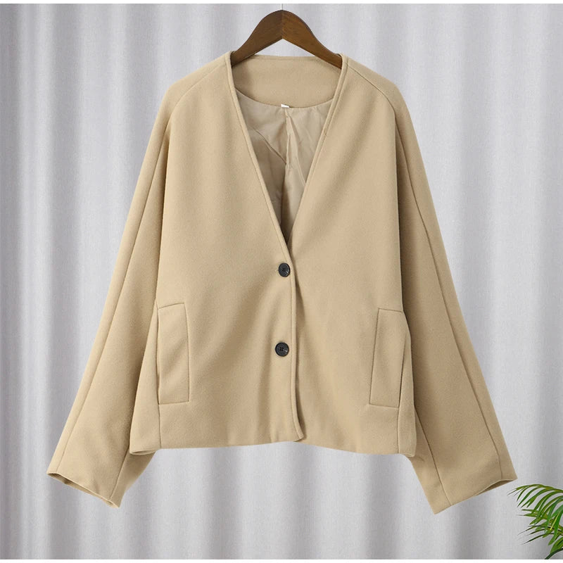 Vintage Loose Fit Blazer Coat