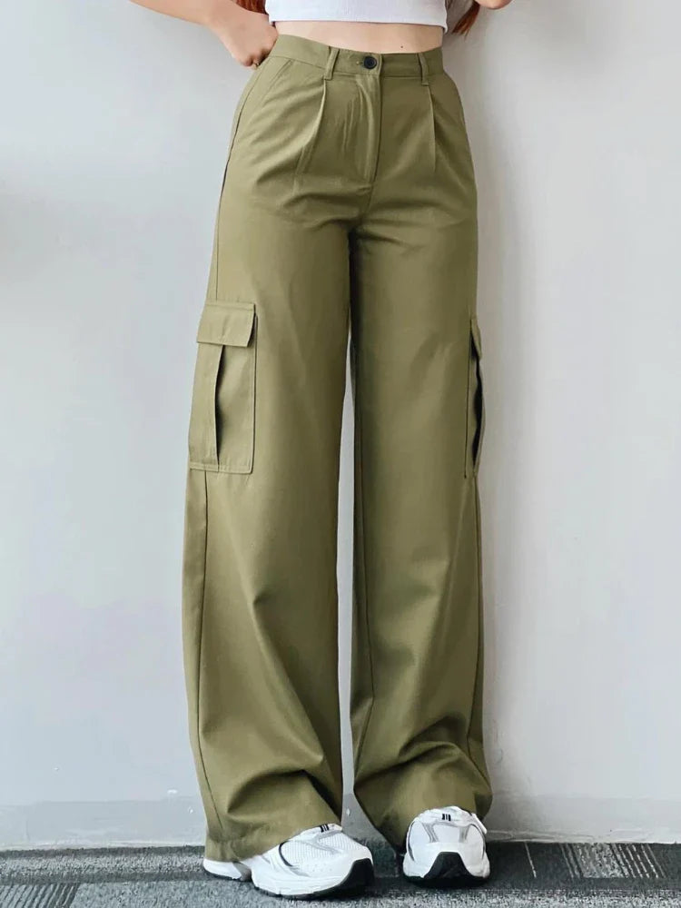 Cargo Wide Leg Pants