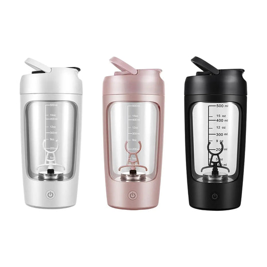 Portable Electric Protein Shaker Bottle