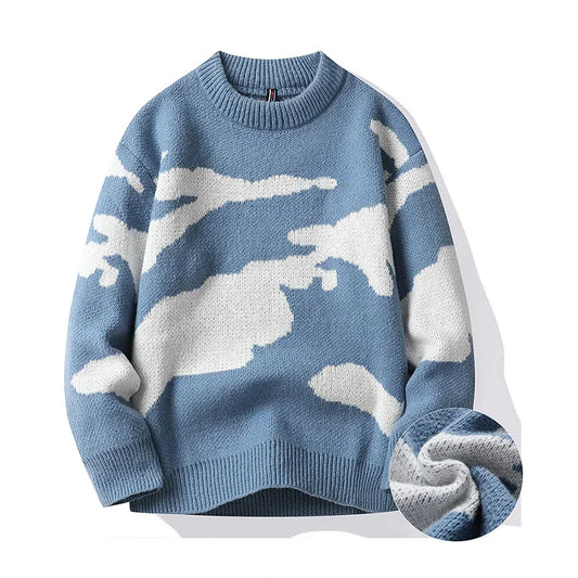 Cloud Pattern Sweater