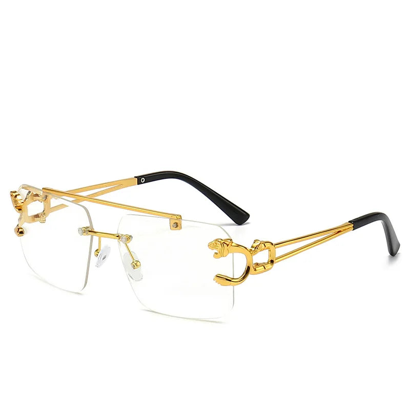 Rimless Square Luxury Sunglasses