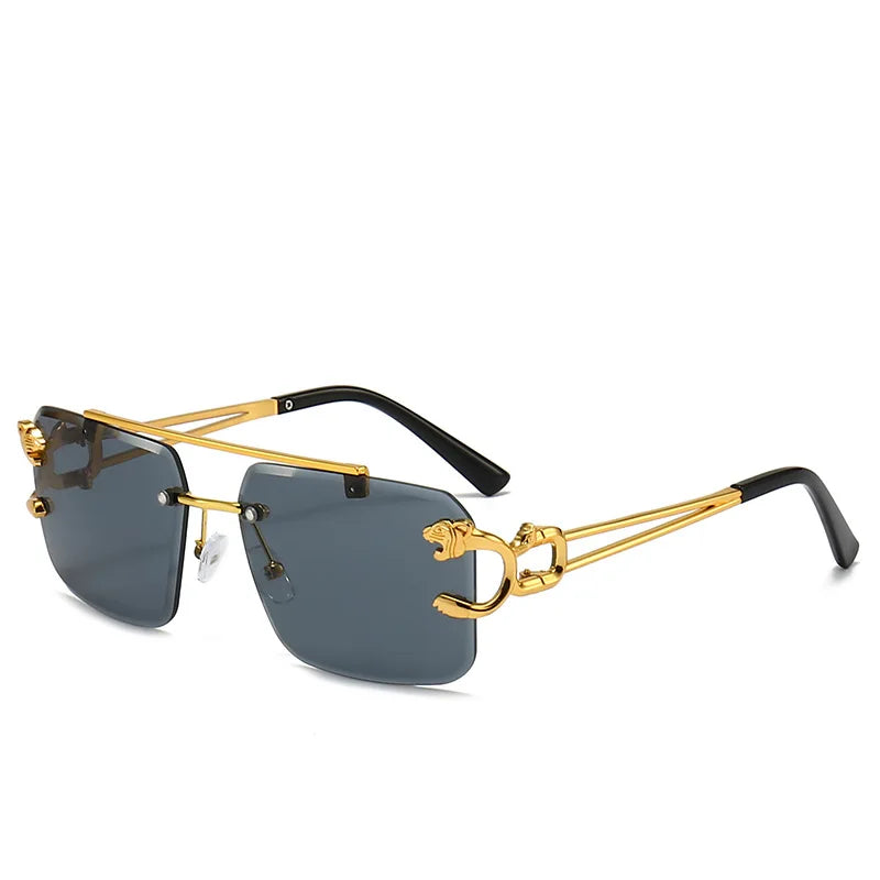 Rimless Square Luxury Sunglasses