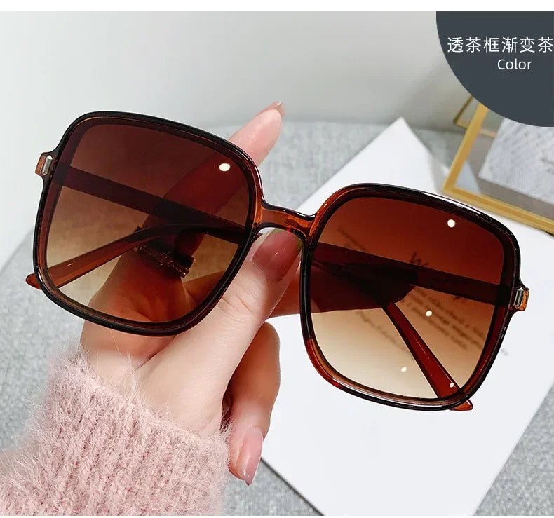 Oversized Rectangle Sunglasses