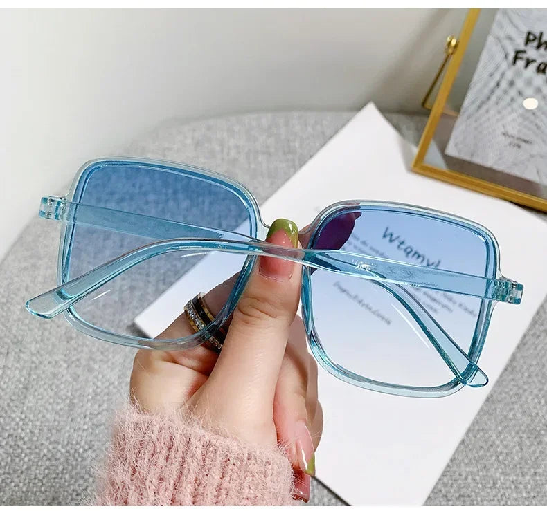 Oversized Rectangle Sunglasses