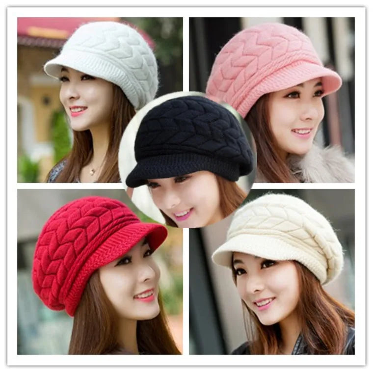 Knitted Winter Beret