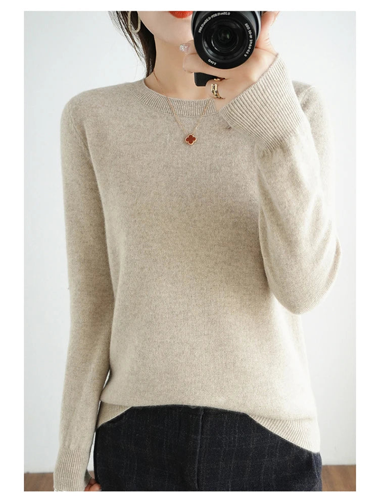 Cashmere Crew Neck Sweater