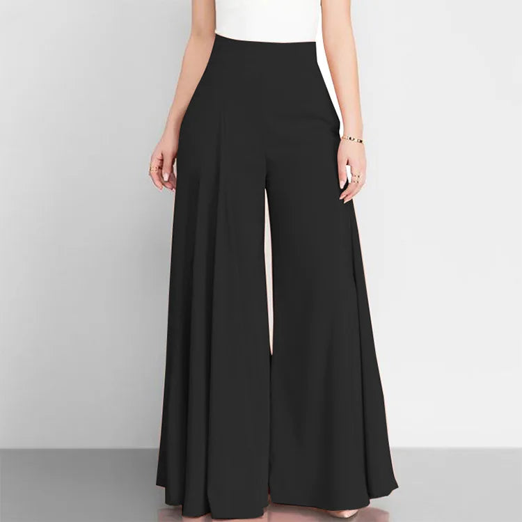 High Waist Wide Leg Pants