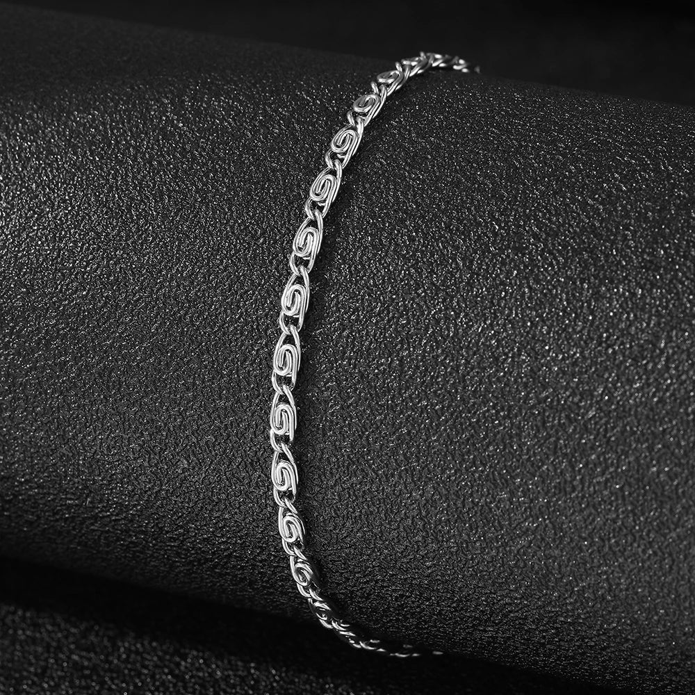 Sleek Stainless Steel Bracelet