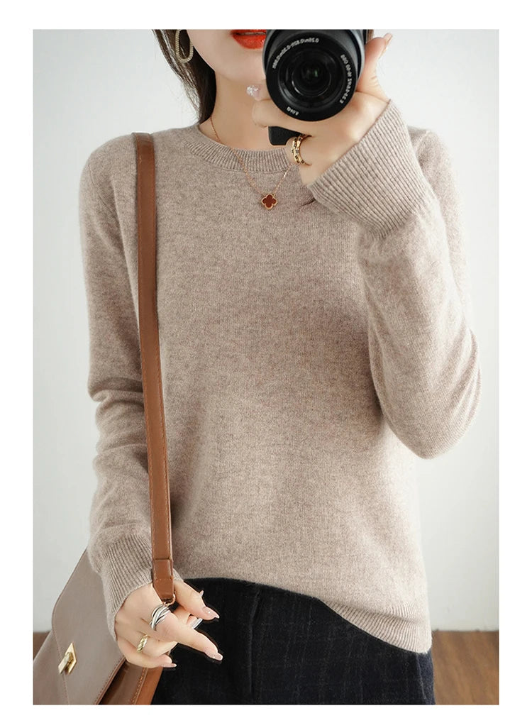 Cashmere Crew Neck Sweater