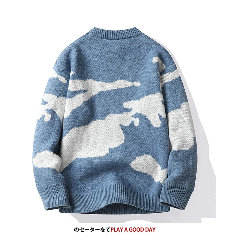 Cloud Pattern Sweater