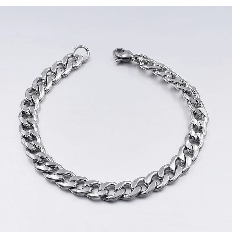 Curb Cuban Chain Bracelet