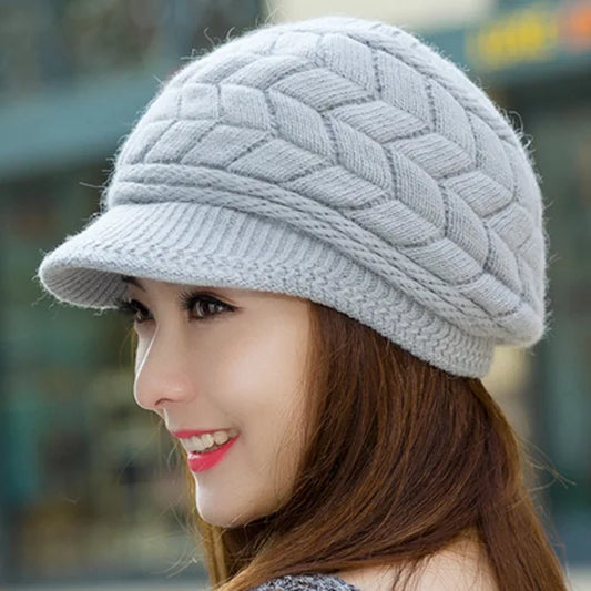 Knitted Winter Beret