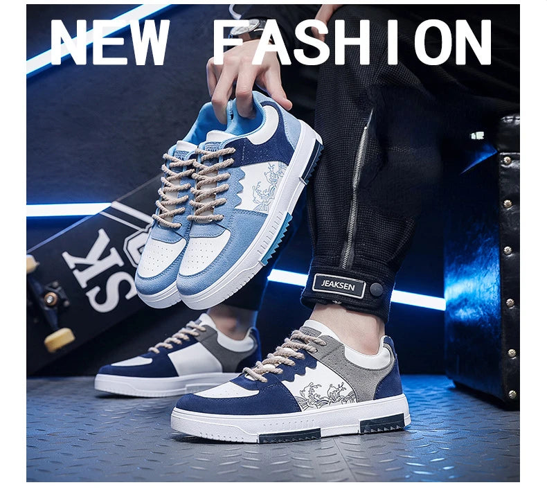 Breathable Lace-Up Sneakers