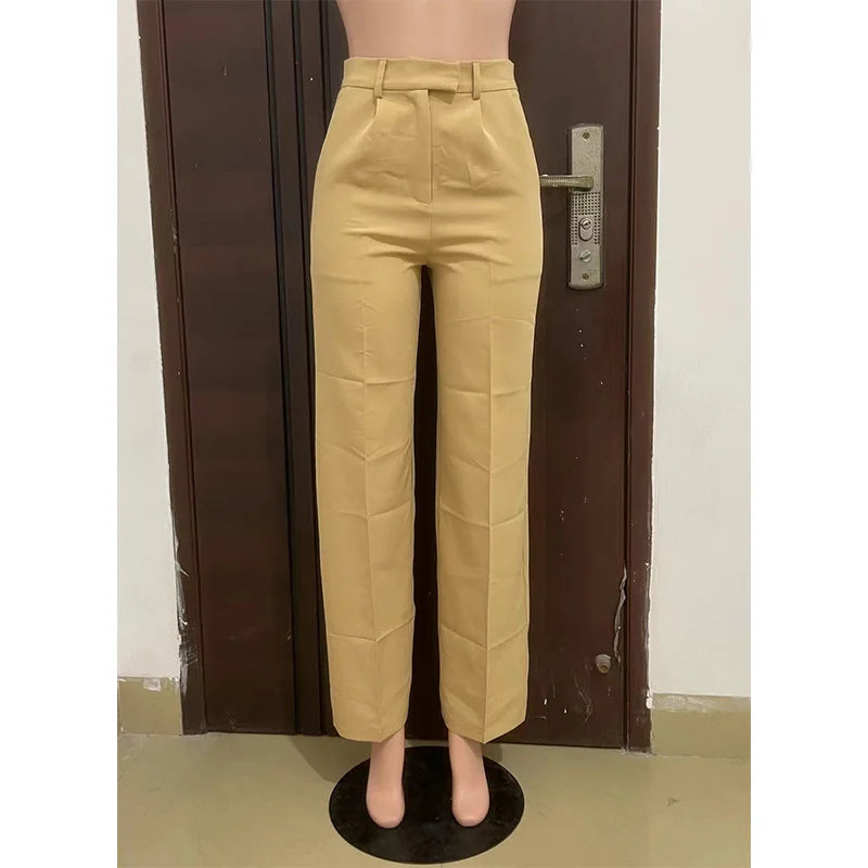 Wide Leg Dress Pants