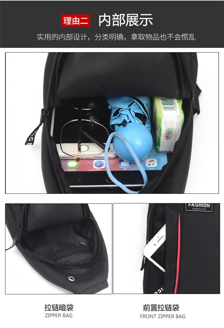 Multifunctional Crossbody Sling Bag