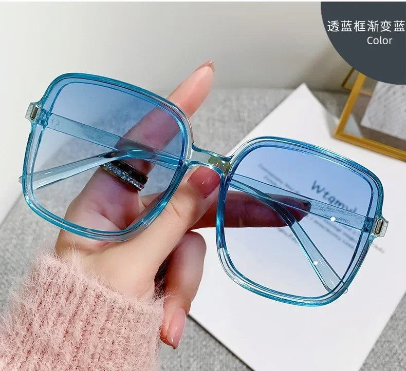 Oversized Rectangle Sunglasses