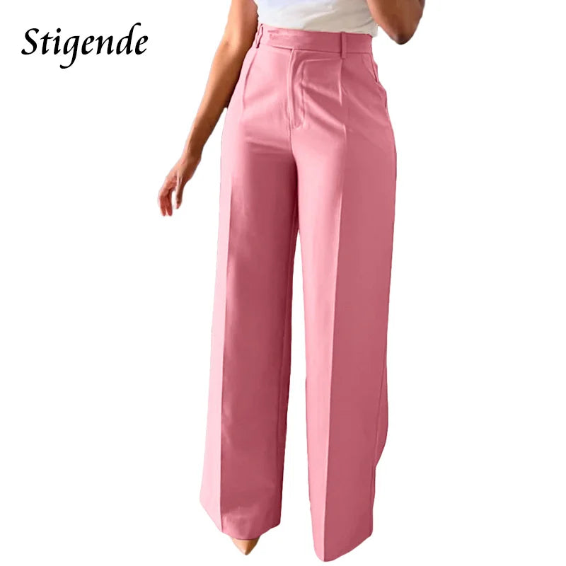 Wide Leg Dress Pants