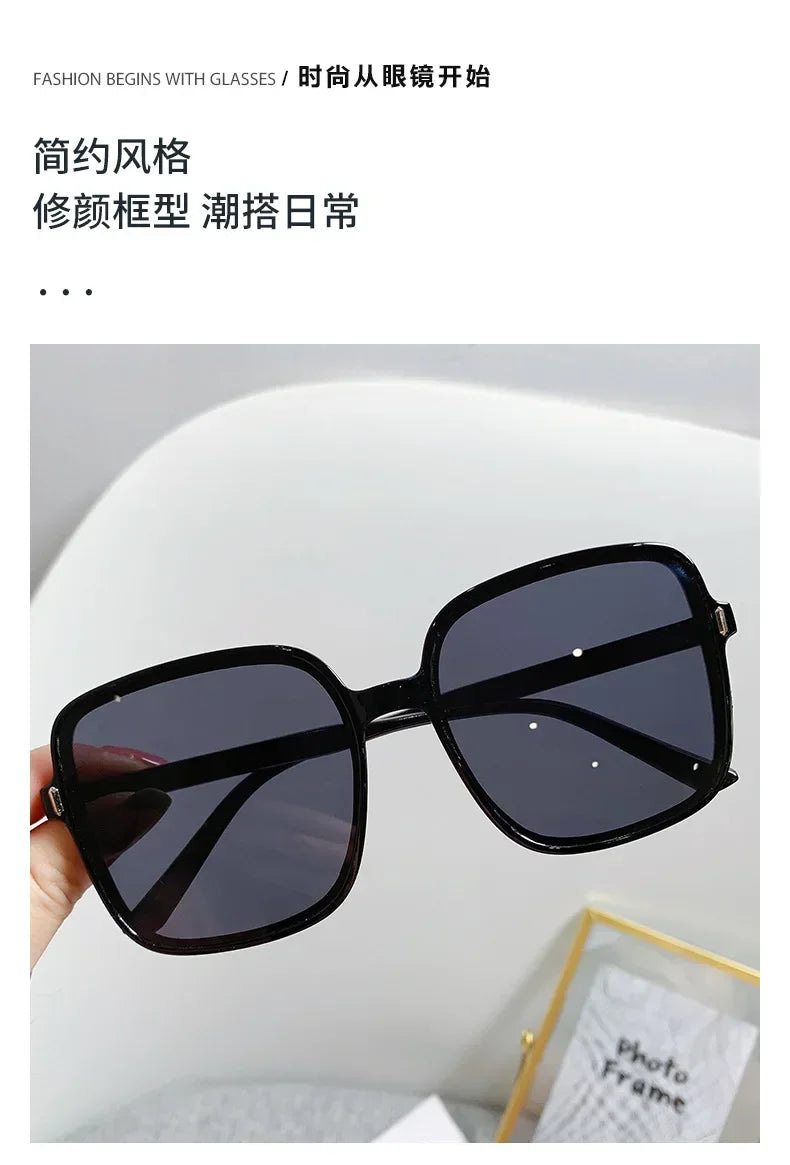 Oversized Rectangle Sunglasses