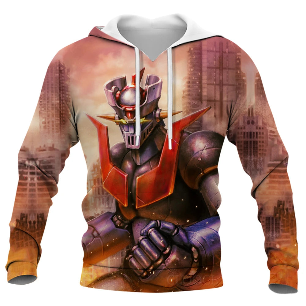 3D Anime Hoodie