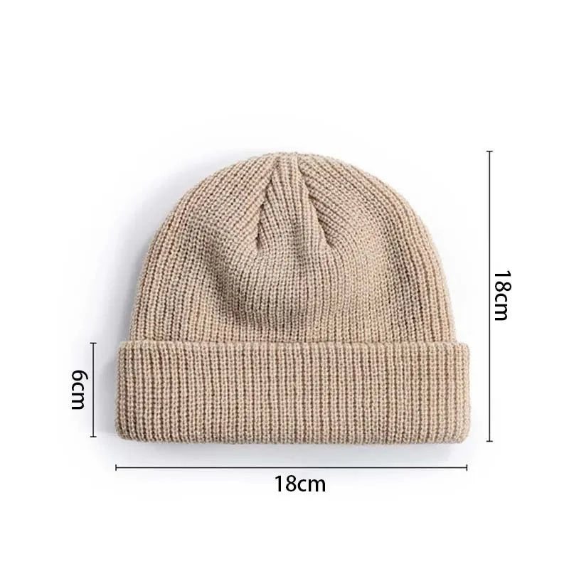 Unisex Wool Knit Beanie