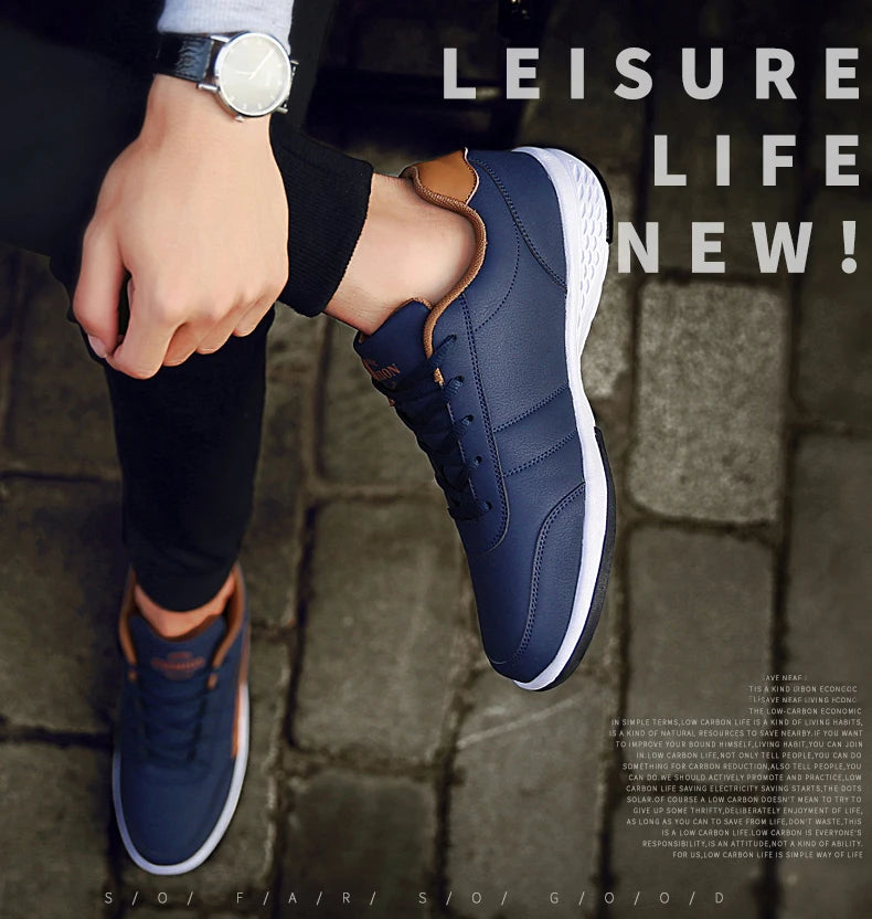 Leather Sneakers for Men