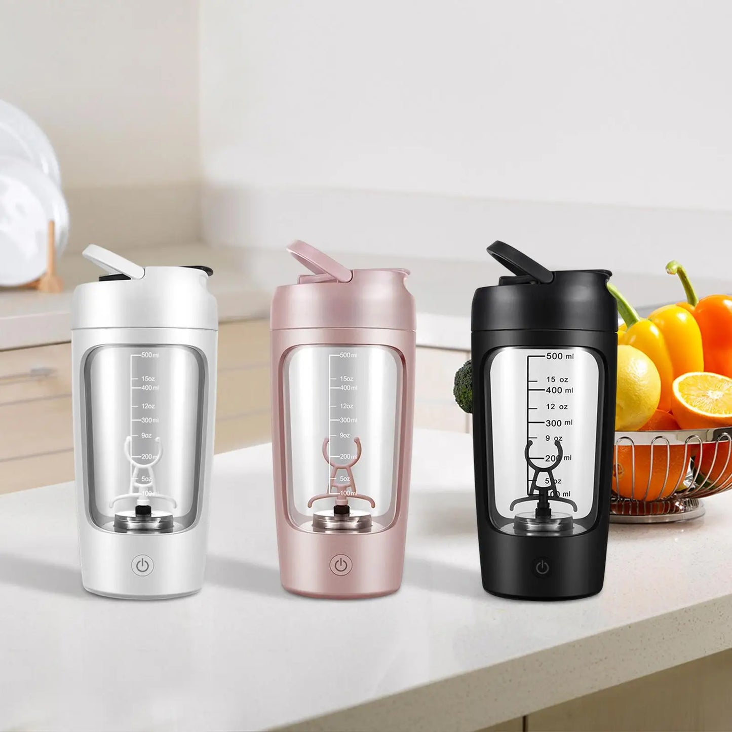 Portable Electric Protein Shaker Bottle