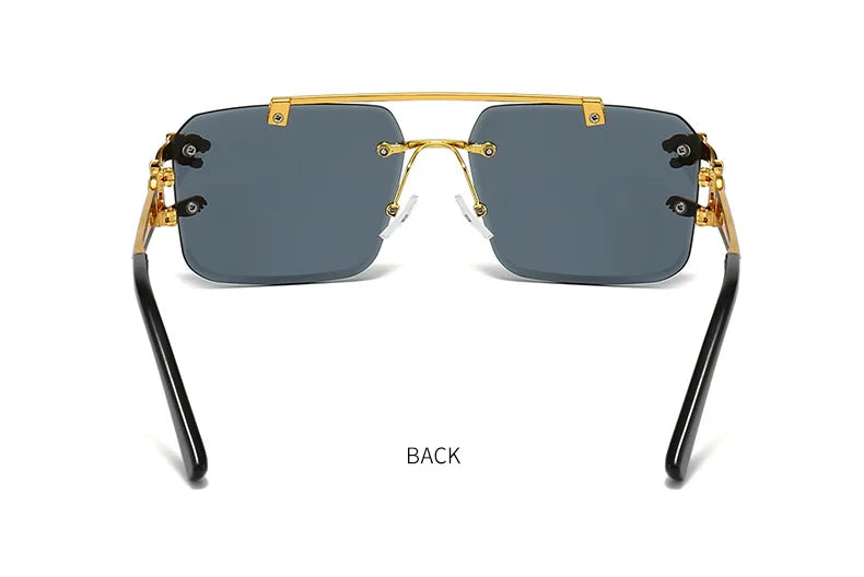 Rimless Square Luxury Sunglasses