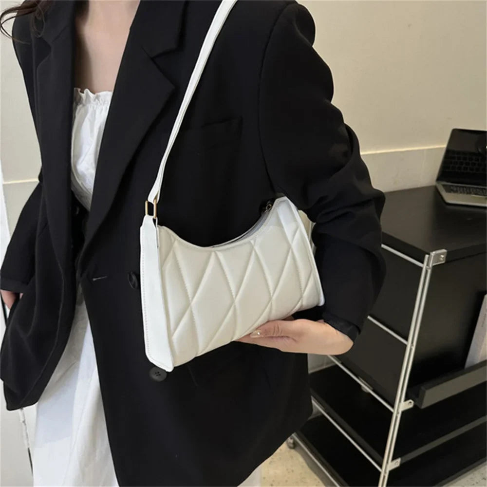 Black PU Leather Bag