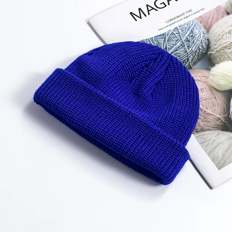 Unisex Wool Knit Beanie