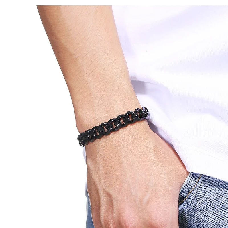 Curb Cuban Chain Bracelet