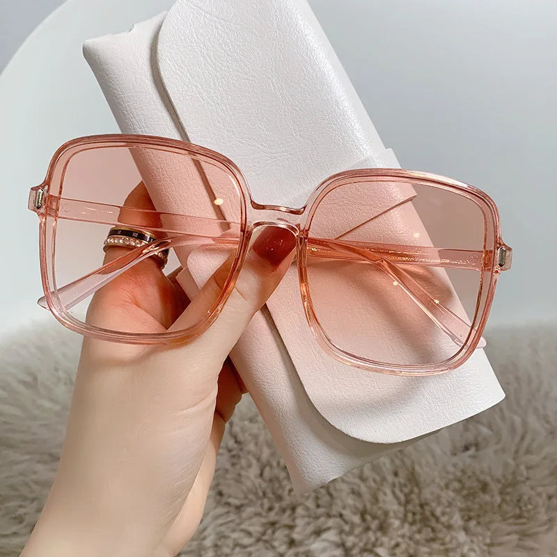 Oversized Rectangle Sunglasses