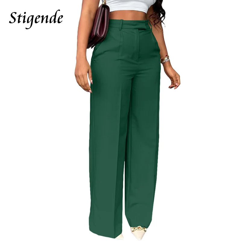 Wide Leg Dress Pants